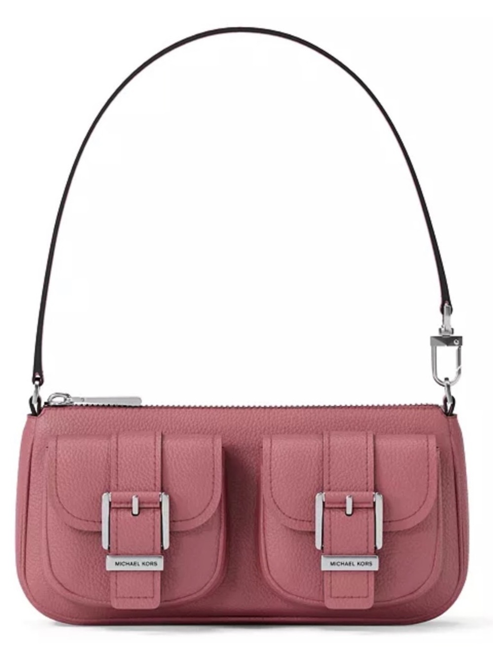 NWT! Michael Kors Zoe Small Leather Convertible Slim Shoulder Bag
